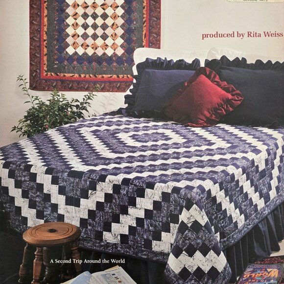 Strip Quilts In A Hurry American School Of Needlework 1994 Book Number 4153 - Picture 3 of 12